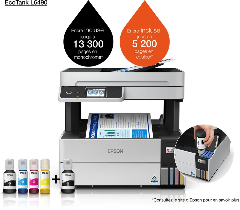 Epson EcoTank L6490 Multifonction Pro